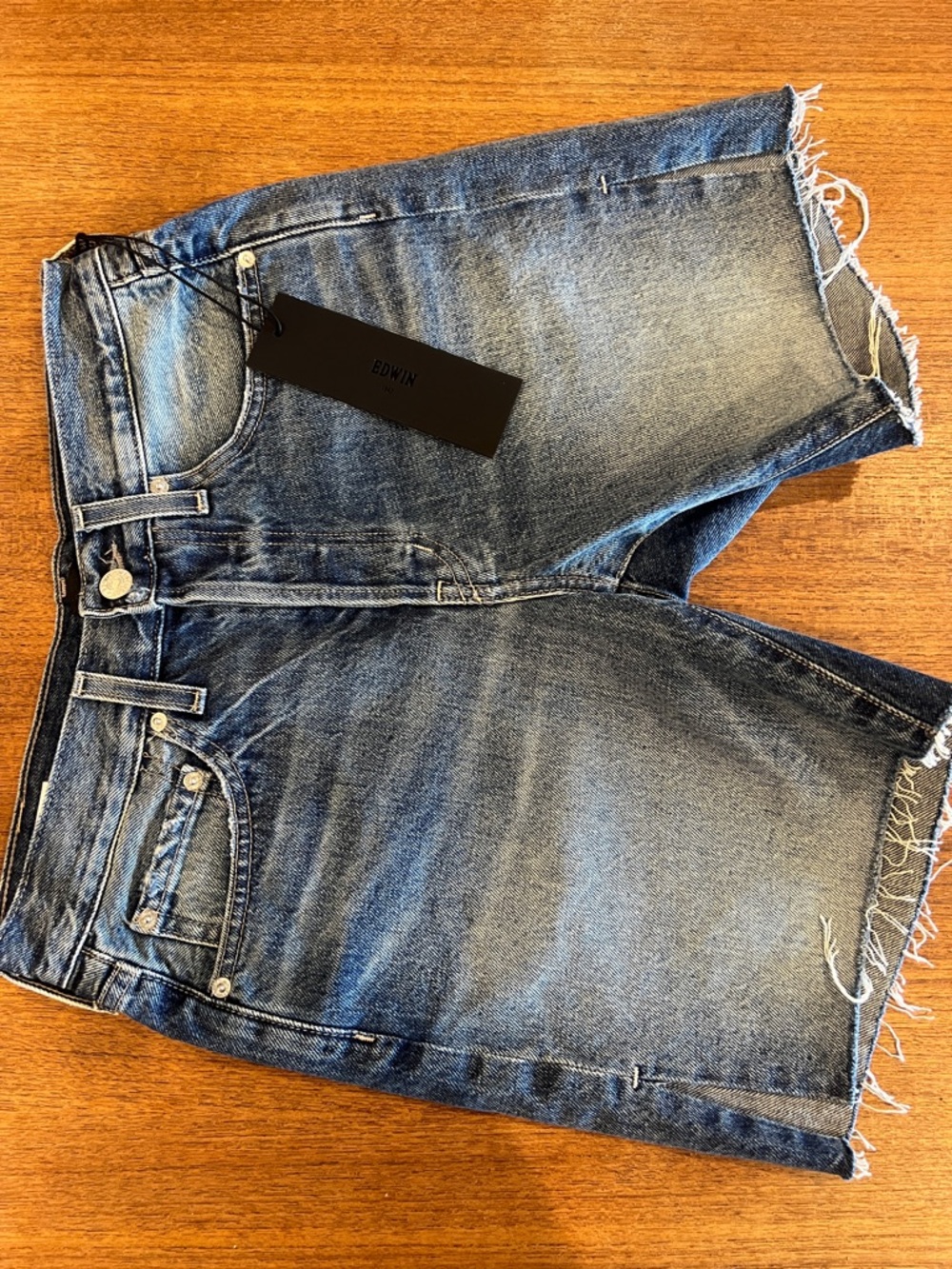 Edwin Cai 7” Cutoff Jean Shorts